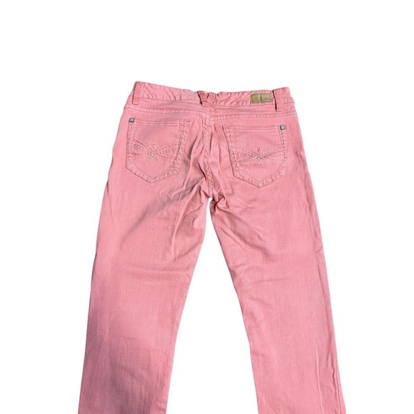 Supplies Jeans Womens 6 Skinny Leg Mid Rise Blue Denim Measure - Picture 5 of 15